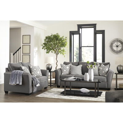 Domani Charcoal Living Room Set - bellafurnituretv