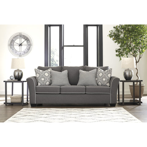 Domani Charcoal Sofa - bellafurnituretv