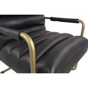 Hackley Black Accent Chair - bellafurnituretv