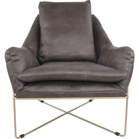 Crosshaven Dark Gray Accent Chair - bellafurnituretv