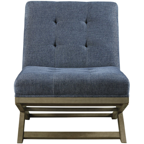 Sidewinder Blue Accent Chair - bellafurnituretv