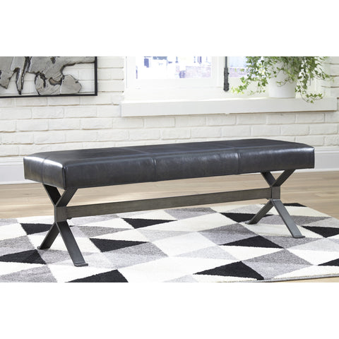 Lariland Black Accent Bench - bellafurnituretv