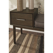 Gavinville Brown Accent Bench - bellafurnituretv