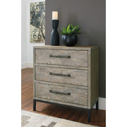 Cartersboro Brown/Black Accent Chest - bellafurnituretv