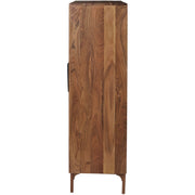 Gabinwell Two-tone Brown Accent Cabinet - bellafurnituretv