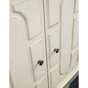 Roranville Antique White Accent Cabinet - bellafurnituretv