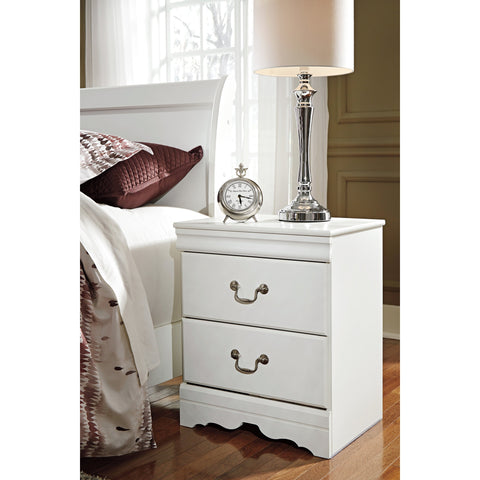 Anarasia White Nightstand - bellafurnituretv