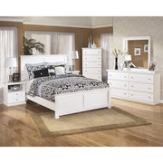 Bostwick Shoals White Panel Bedroom Set - bellafurnituretv
