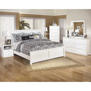 Bostwick Shoals White Panel Configurable Bedroom Set | B139 - bellafurnituretv