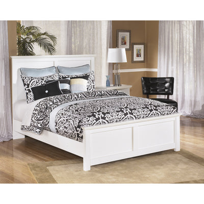 Bostwick Shoals White Queen Panel Bed - bellafurnituretv
