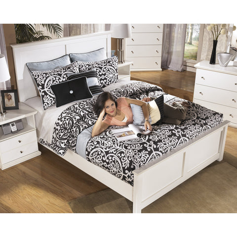 Bostwick Shoals White Panel Configurable Bedroom Set | B139 - bellafurnituretv