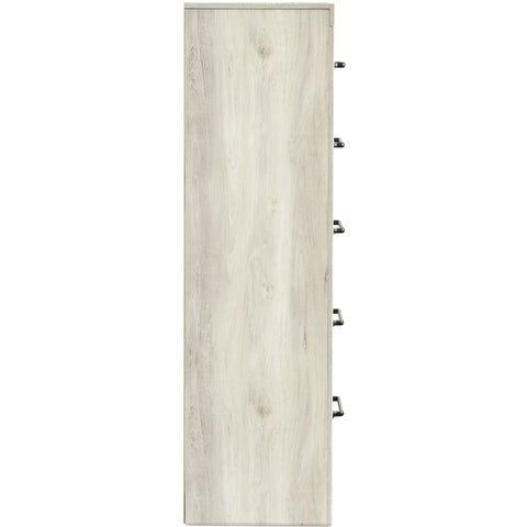 Cambeck Whitewash Narrow Chest - bellafurnituretv