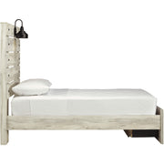 Cambeck Whitewash Twin Footboard Storage Bed - bellafurnituretv