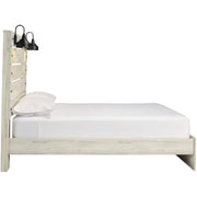 Cambeck Whitewash Queen Panel Bed - bellafurnituretv