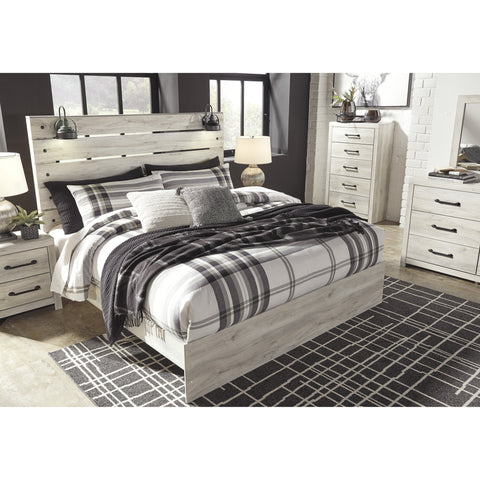 [SPECIAL] Cambeck Whitewash Panel Bedroom Set - bellafurnituretv