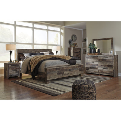 Derekson Gray Panel Bedroom Set | B200 - bellafurnituretv