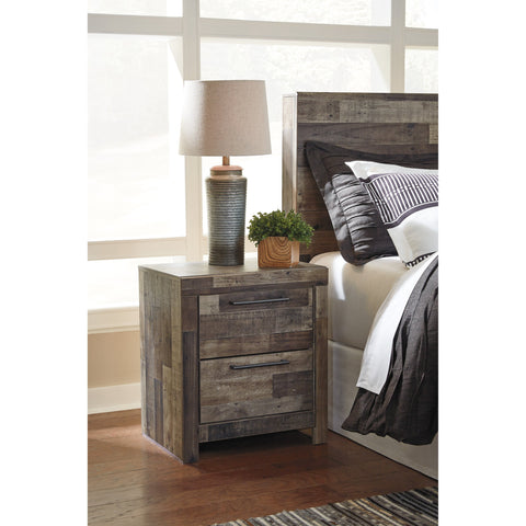 Derekson Gray Nightstand | B200 - bellafurnituretv