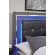 [SPECIAL] Lodanna Gray LED Storage Bedroom Set - bellafurnituretv