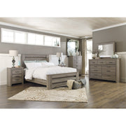 Zelen Warm Gray Panel Bedroom Set | B248 - bellafurnituretv