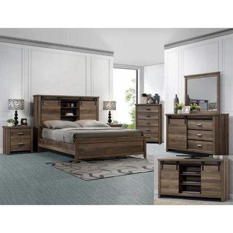 Calhoun Brown Dresser - bellafurnituretv