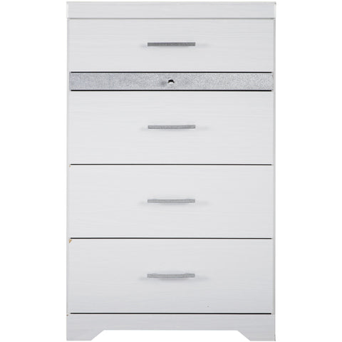Jallory White Chest - bellafurnituretv