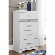 Jallory White Chest - bellafurnituretv