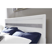 Jallory White Queen Footboard Storage Platform Bed - bellafurnituretv