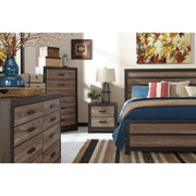 Harlinton Gray/Charcoal Panel Bedroom Set | B325 - bellafurnituretv