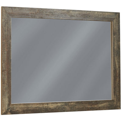 Chadbrook Brown Mirror - bellafurnituretv