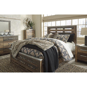 Chadbrook Brown Queen Panel Bed - bellafurnituretv