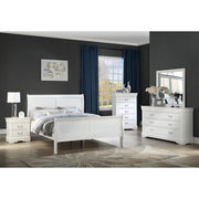 [HOT DEAL] Louis Philip White Sleigh Bedroom Set - bellafurnituretv