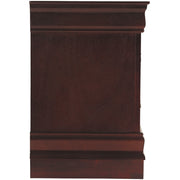 Alisdair Dark Brown Nightstand | B376 - bellafurnituretv