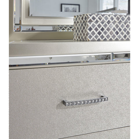 Lonnix Silver Dresser | B410 - bellafurnituretv