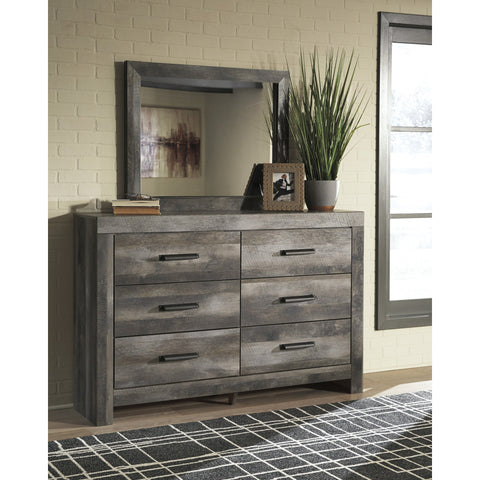 Wynnlow Gray Crossbuck Panel Bedroom Set | B440 - bellafurnituretv