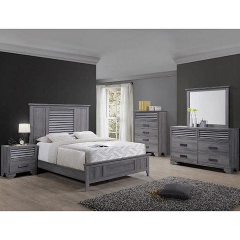 Sarter Gray Nightstand - bellafurnituretv