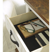 Wystfield White/Brown Nightstand - bellafurnituretv