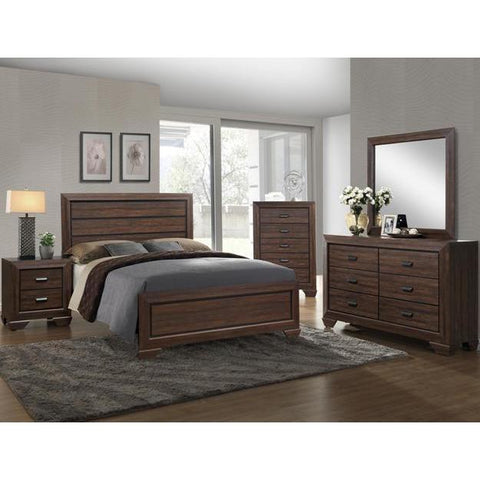 Farrow Chocolate Youth Bedroom Set - bellafurnituretv