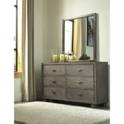 Arnett Gray Dresser - bellafurnituretv