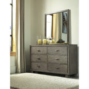 Arnett Gray Bookcase Bedroom Set - bellafurnituretv