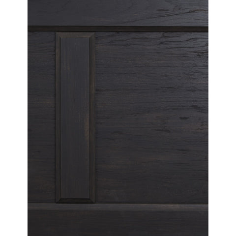 Reylow Dark Brown Bookcase Panel Bedroom Set | B555 - bellafurnituretv