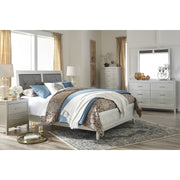 Olivet Silver Panel Bedroom Set | B560 - bellafurnituretv