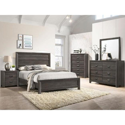 Adalaide Brown King Panel Bed - bellafurnituretv