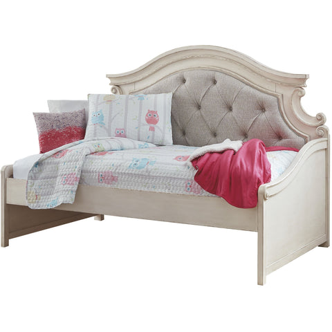 [SPECIAL] Realyn Chipped White Twin Daybed - bellafurnituretv