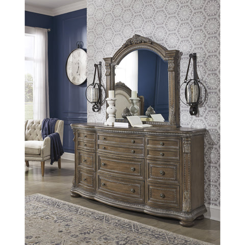 Charmond Brown Dresser | B803 - bellafurnituretv