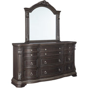 Wellsbrook Dark Brown Mirror | B806 - bellafurnituretv