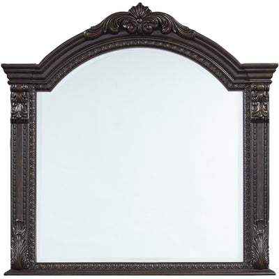 Wellsbrook Dark Brown Mirror | B806 - bellafurnituretv