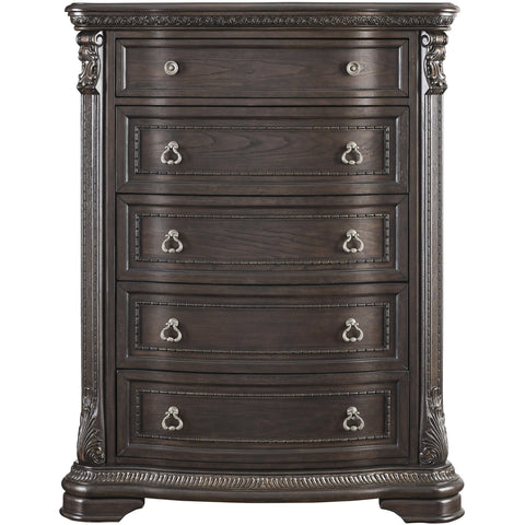 Wellsbrook Dark Brown Chest | B806 - bellafurnituretv