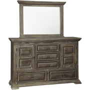 Wyndahl Rustic Brown Dresser | B813 - bellafurnituretv