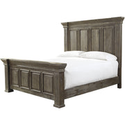 Wyndahl Rustic Brown Panel Bedroom Set | B813 - bellafurnituretv