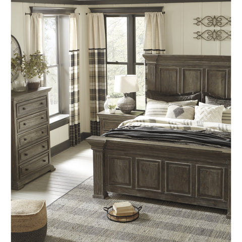 Wyndahl Rustic Brown Chest | B813 - bellafurnituretv